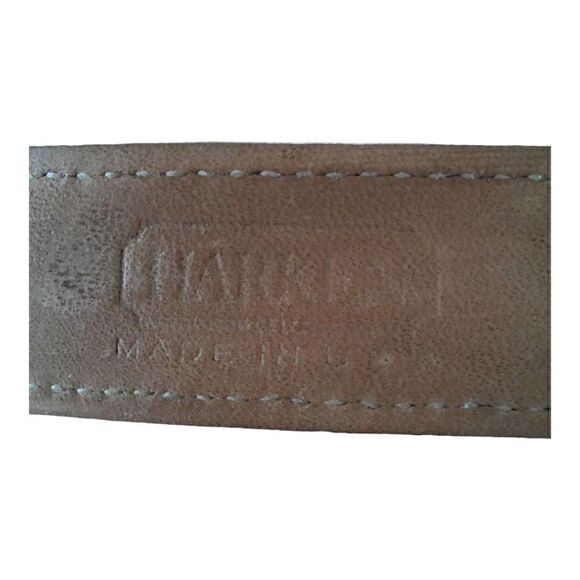 Vintage Harken Suede Genuine Leather Belt